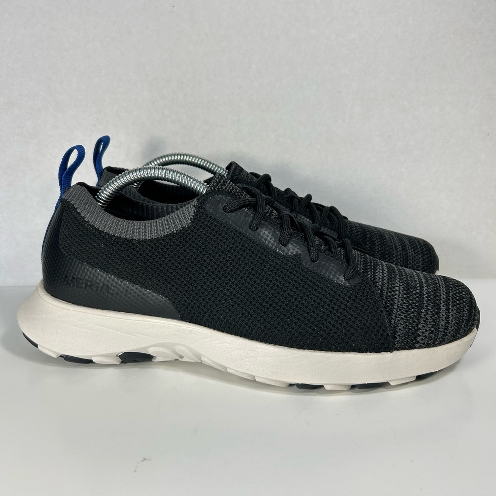 Merrell Cloud Knit Flyknit Lightweight Low Top Trail Sneaker Shoe Black Mens 8.5